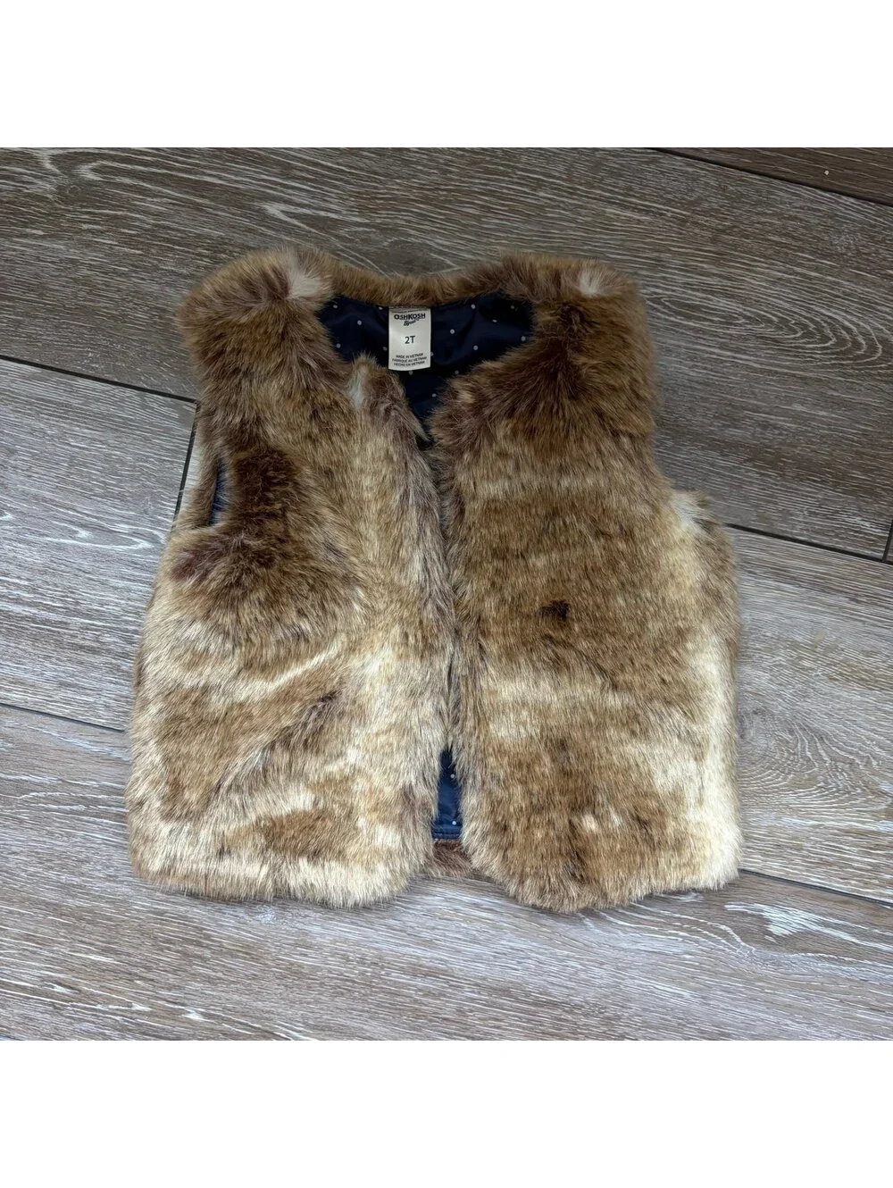 Oshkosh Faux Fur Vest